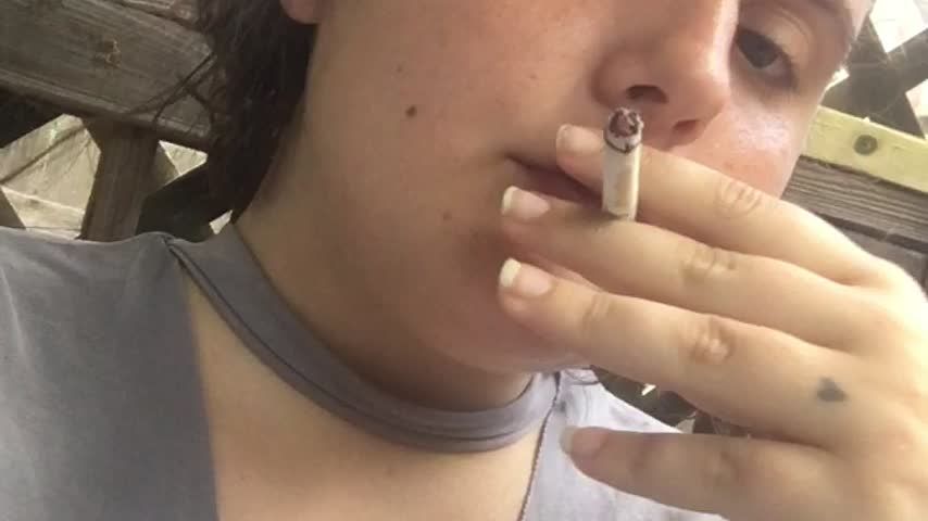 Smoking my daily cig