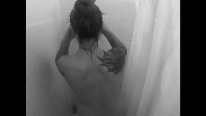 Just taking a shower