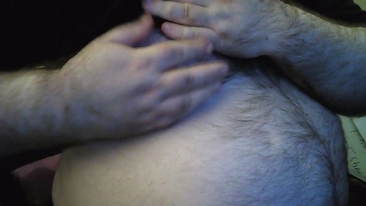 The right nipple