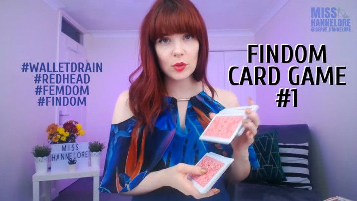 Findom Card Game 01