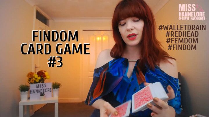 Findom Card Game 03