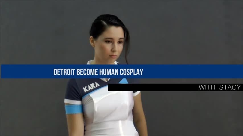 Detroit Become Human's Kara sexy cosplay