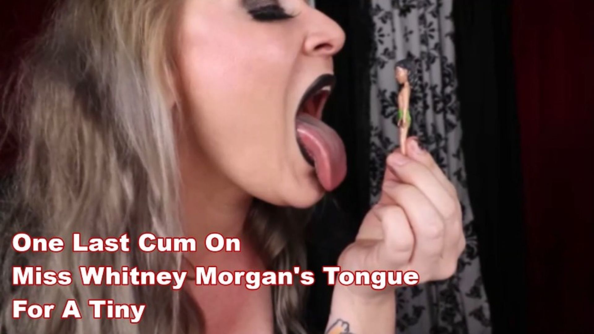 One Last Cum On Tongue For Tiny Vore