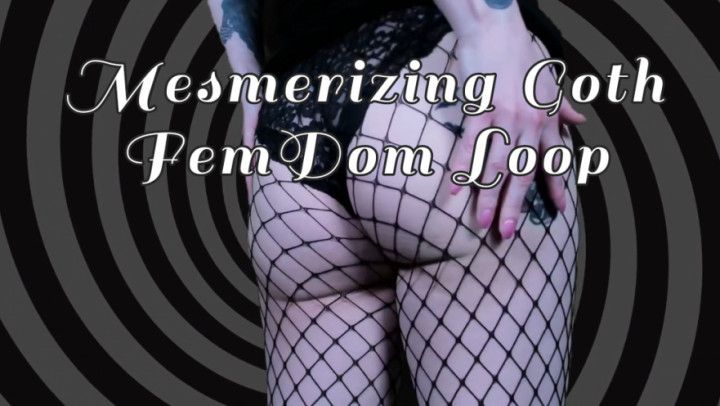 Mesmerizing Goth FemDom Loop