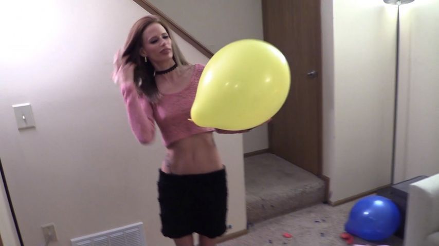 Alexis Pops Balloons