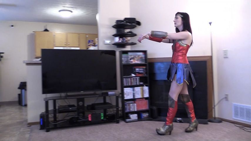 Wonder Woman Obeys Her Master