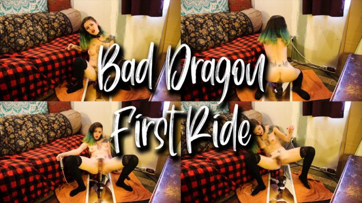Bad Dragon First Ride