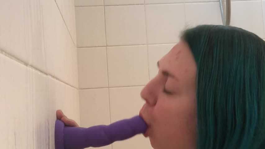 Shower toy fuck