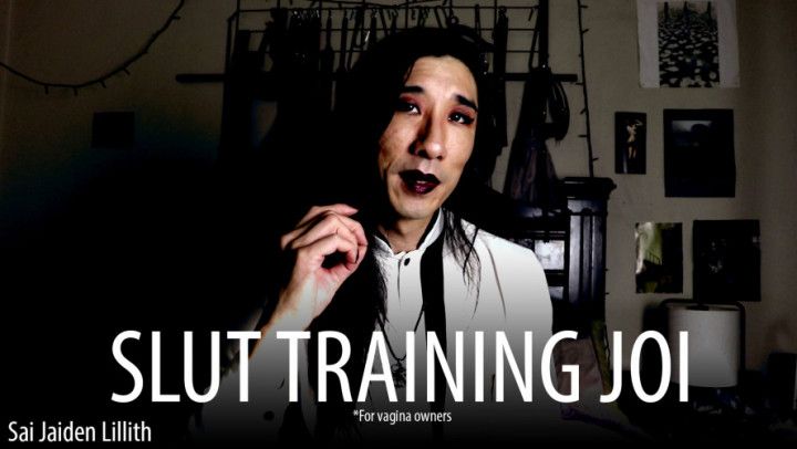 Slut Training JOI For vagina owners