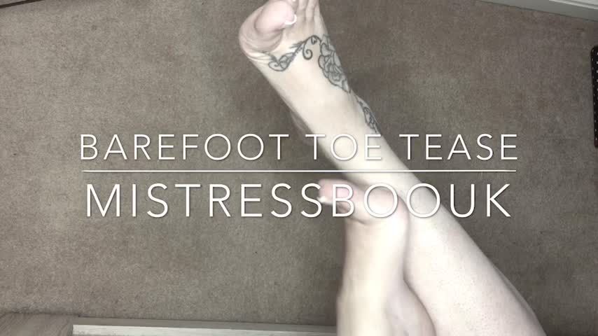 Barefoot Toe Tease