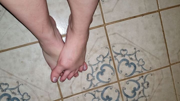 Feet Dirty After Shower