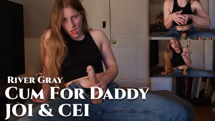 Cum For Daddy Edging JOI And CEI