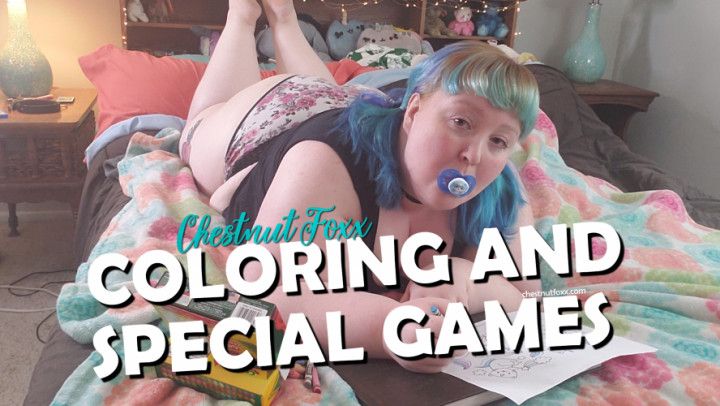Coloring and Fuck for Daddy - BBW DDlg