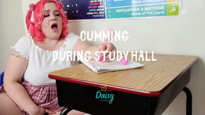Cumming During Study Hall