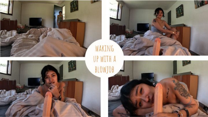 waking up my step son with a blowjob TABOO
