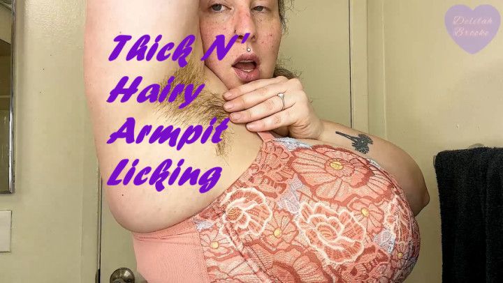 Thick N' Hairy Armpit Licking