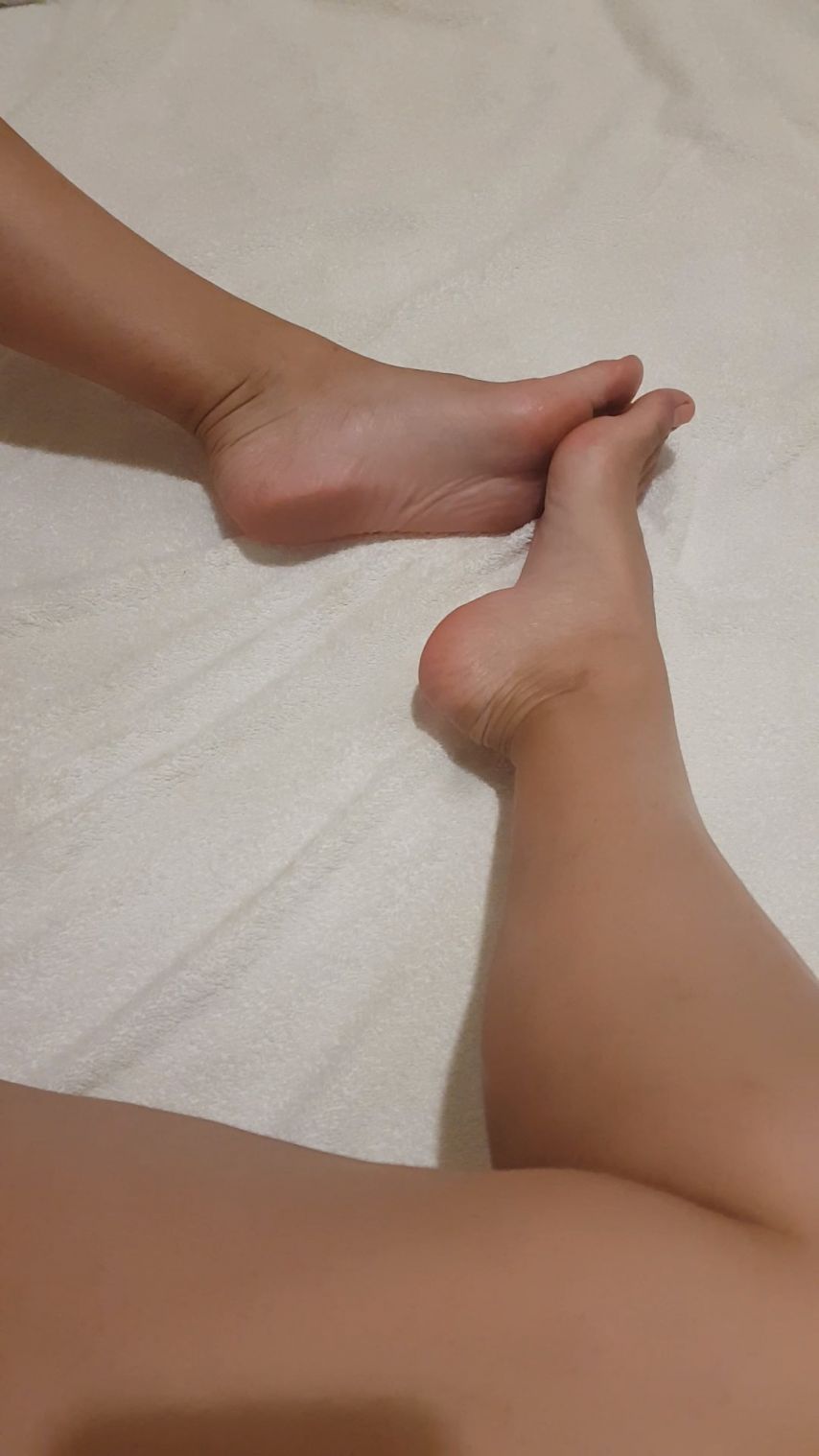 Sexy, Sensual, Solo Foot Arch Play