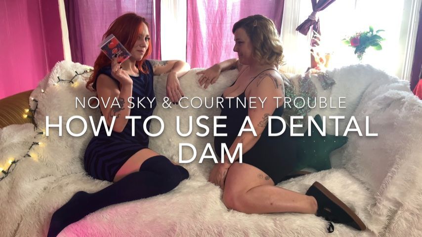 How to Use a Dental Dam