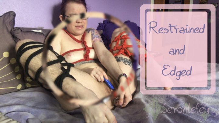 Trans Man is Restrained and Edged