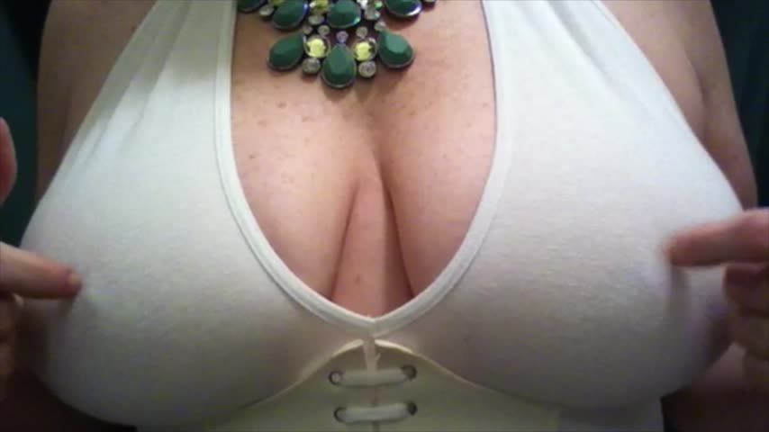 Just Playing with my Tits Again