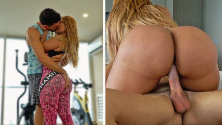 Hot Sex With A Big Booty Gym Slut