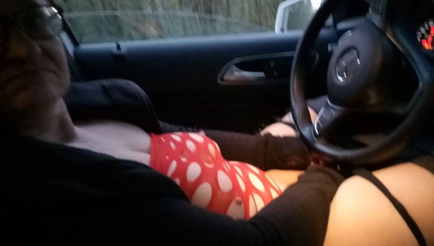 Masturbation in the car