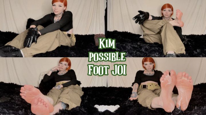 Kim Possible Foot Joi