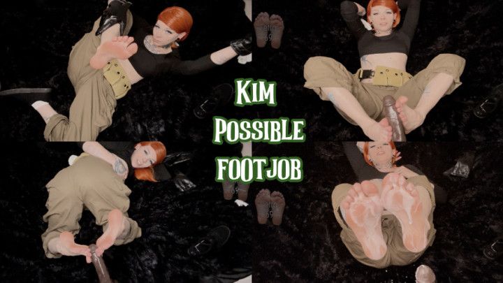 Kim Possible Footjob