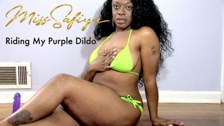 Preview of Riding My Purple Dildo