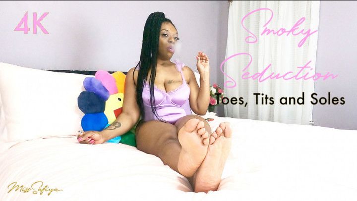 Smoky Seduction - Toes, Tits and Soles - 4K