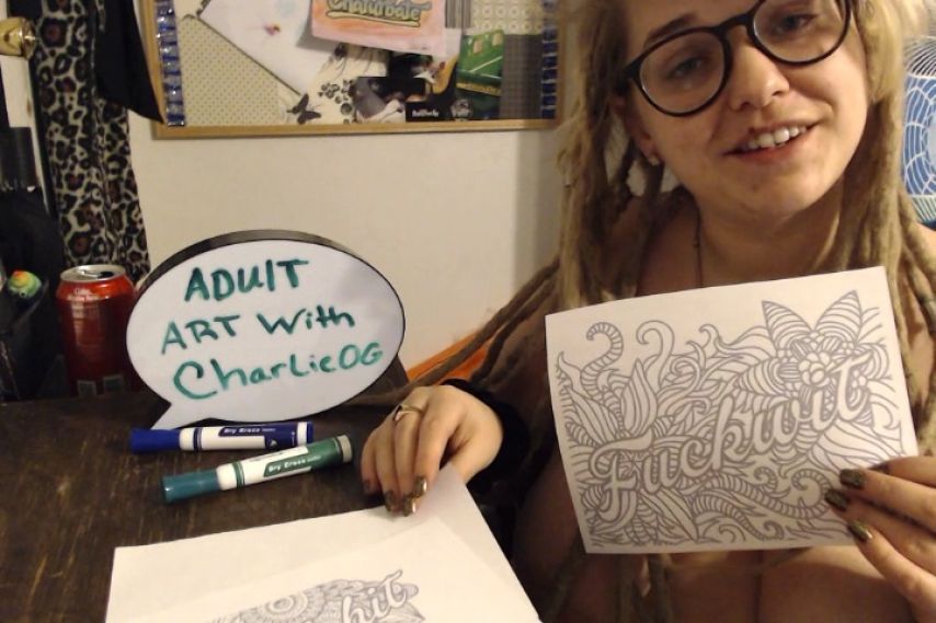 Adult art with CharlieOG episode 1.1