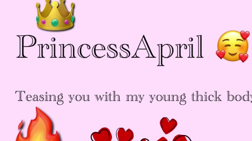 Follow PrincessApril for the full video