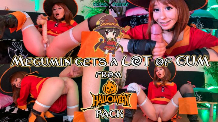 Megumin gets a LOT of CUM for her Bang