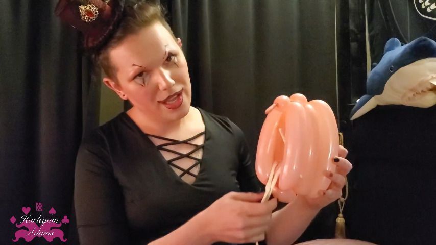 ASMR Harlequin Fucks Balloon Pussy