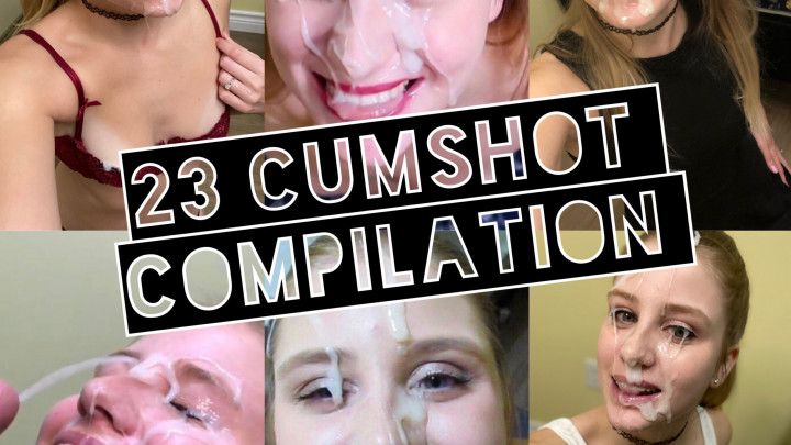 23 CUMSHOT COMPILATION