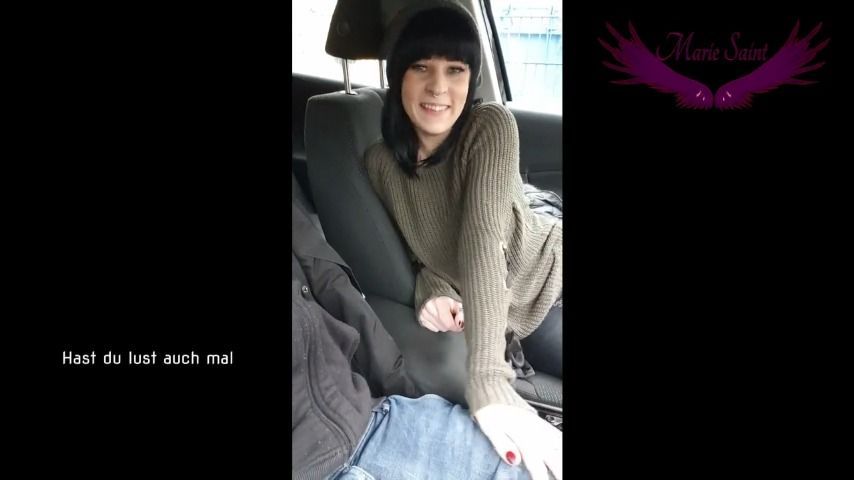 German Girl Sucking Dick In Car PUBLIC