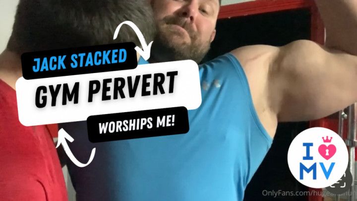 Jack Stacked Dominates Gym Pervert