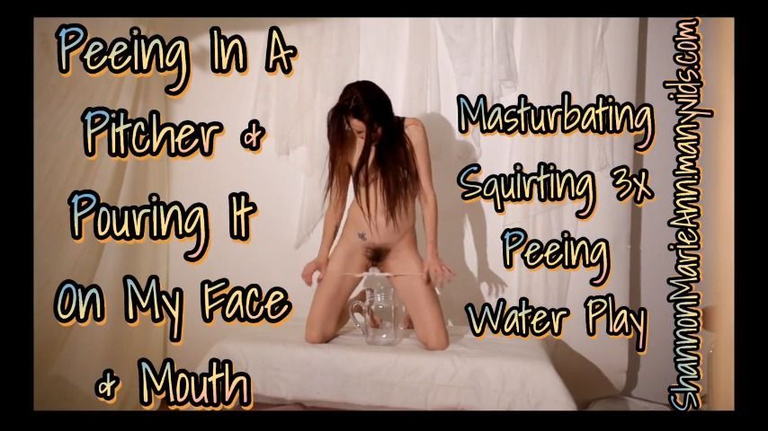 Pee Play with Pee Facial and Squirting