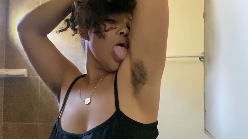 Baby girl hairy armpit transformation