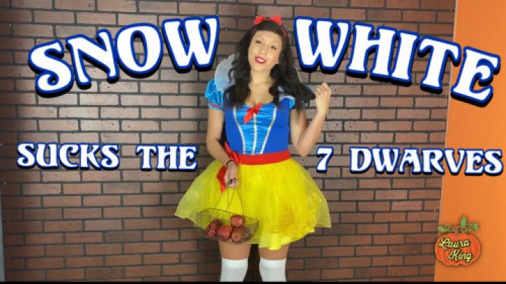 Snow White Sucks the 7 Dwarves Bukkake
