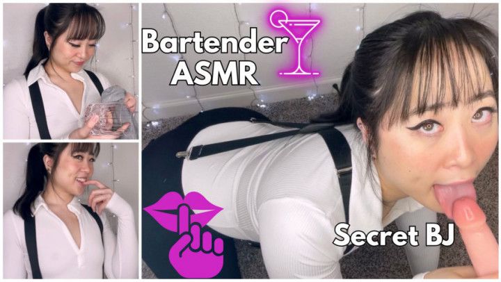 Flirty Bartender Swallows Cum -ASMR BJ