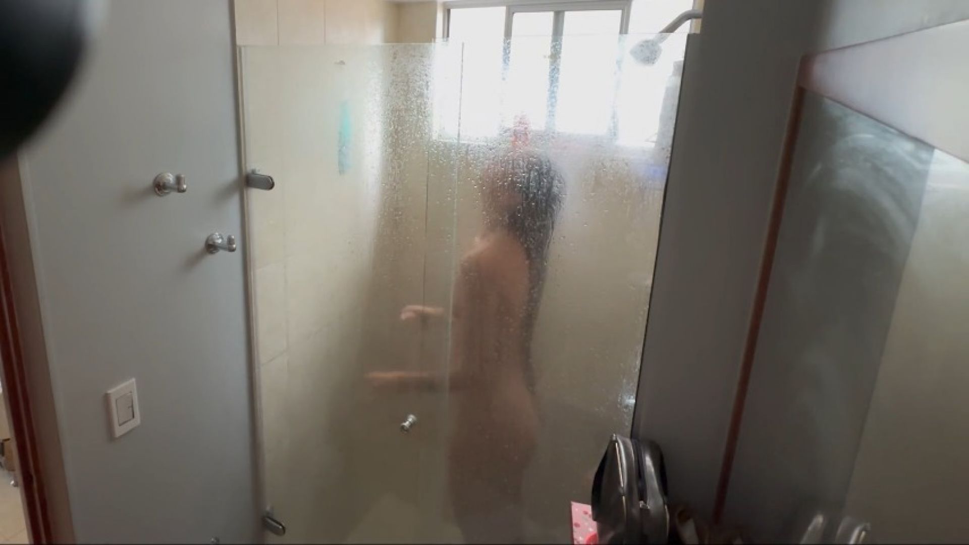 My voyeuristic brother records me in the shower