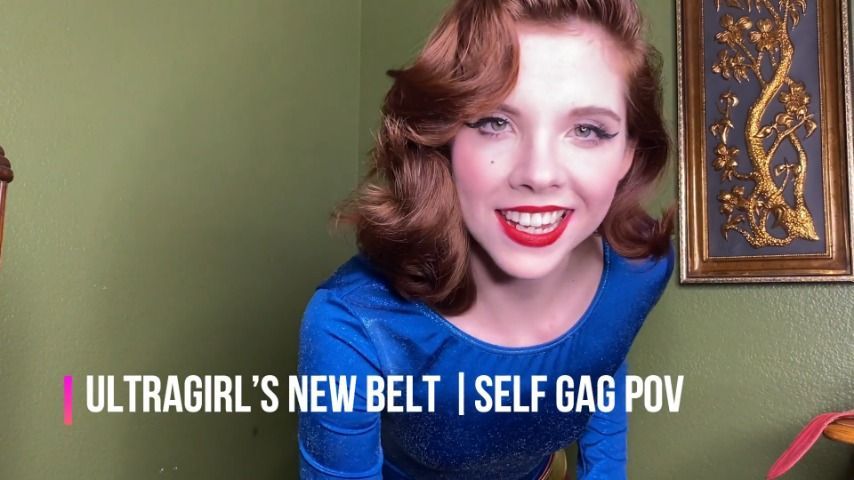 Ultragirl's New Belt | Superheroine POV