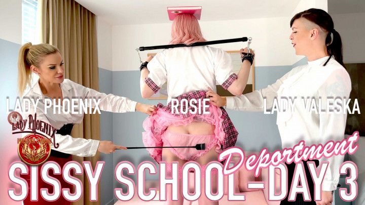 SISSY SCHOOL DAY 3: DEPORTMENT