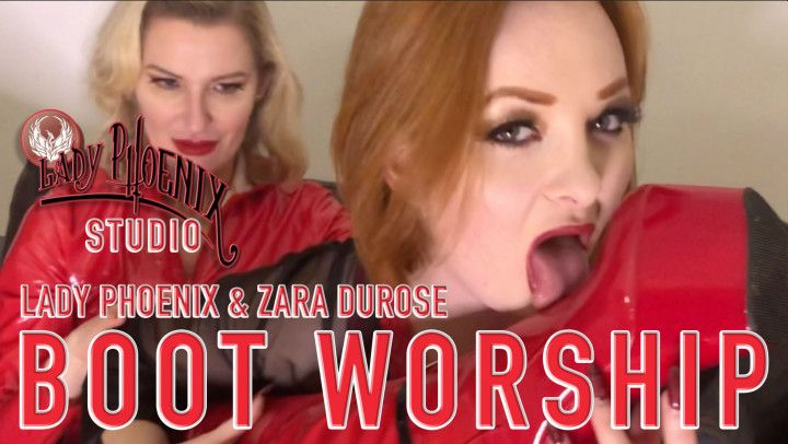 BOOT WORSHIP WITH LADY PHOENIX AND ZARA