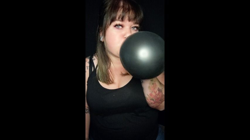 Balloon Pops with Cigarette