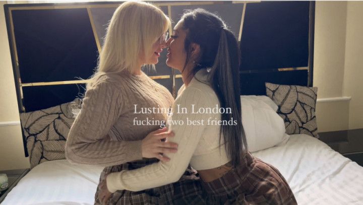 LUSTING IN LONDON two tiny beauties shared my cock