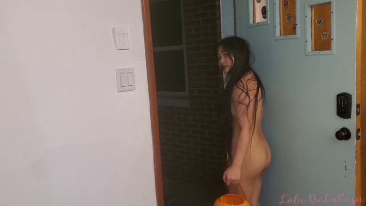 Pissing On A Trick-or-Treater + Creampie