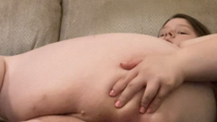 Pounding my BBW pussy from behind