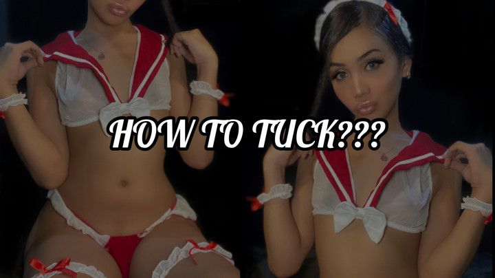 Naughty Sailor Scout Tucking Tutorial